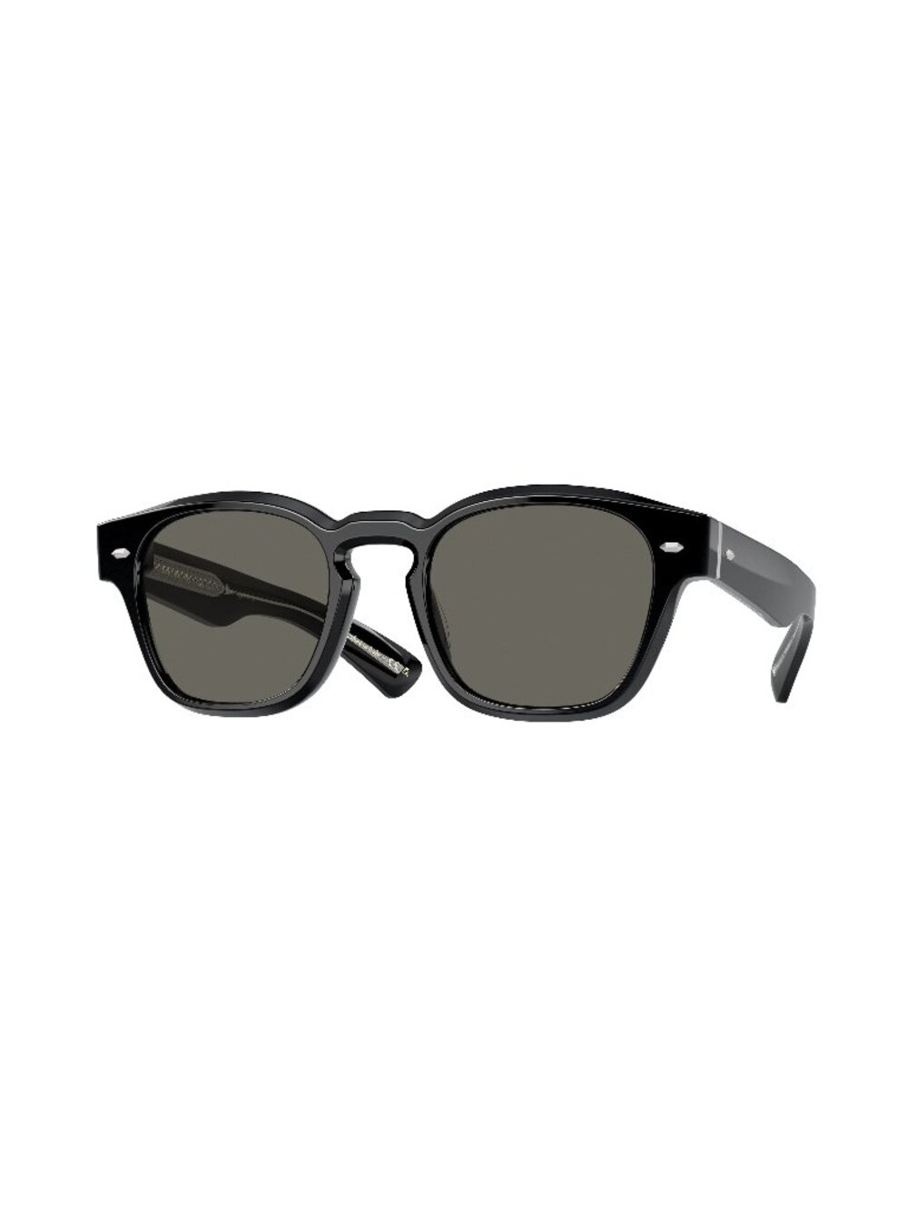 New Oliver Peoples Unisex Sunglasses Black Butterfly Grey Lens Acetate Frame
